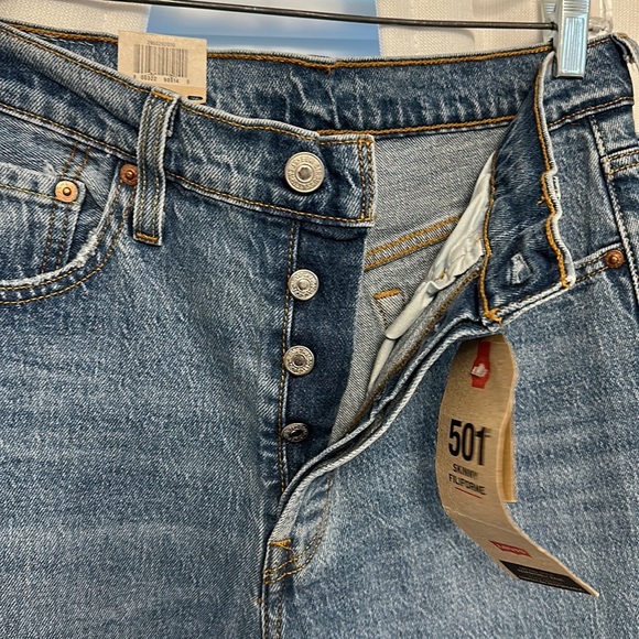 Levi's 501 Skinny Jean NWT - Picture 3 of 6